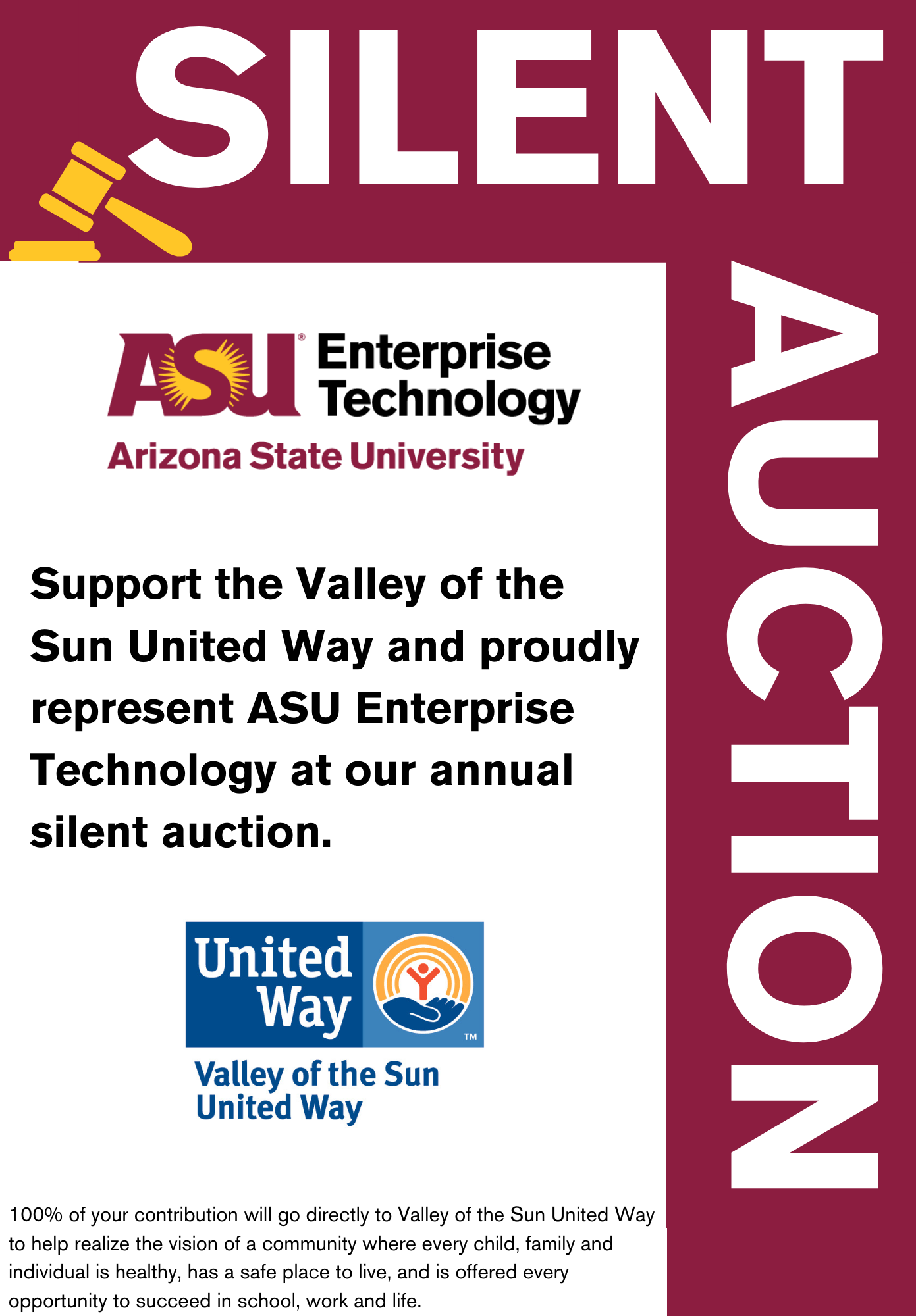 Silent Auction Promo