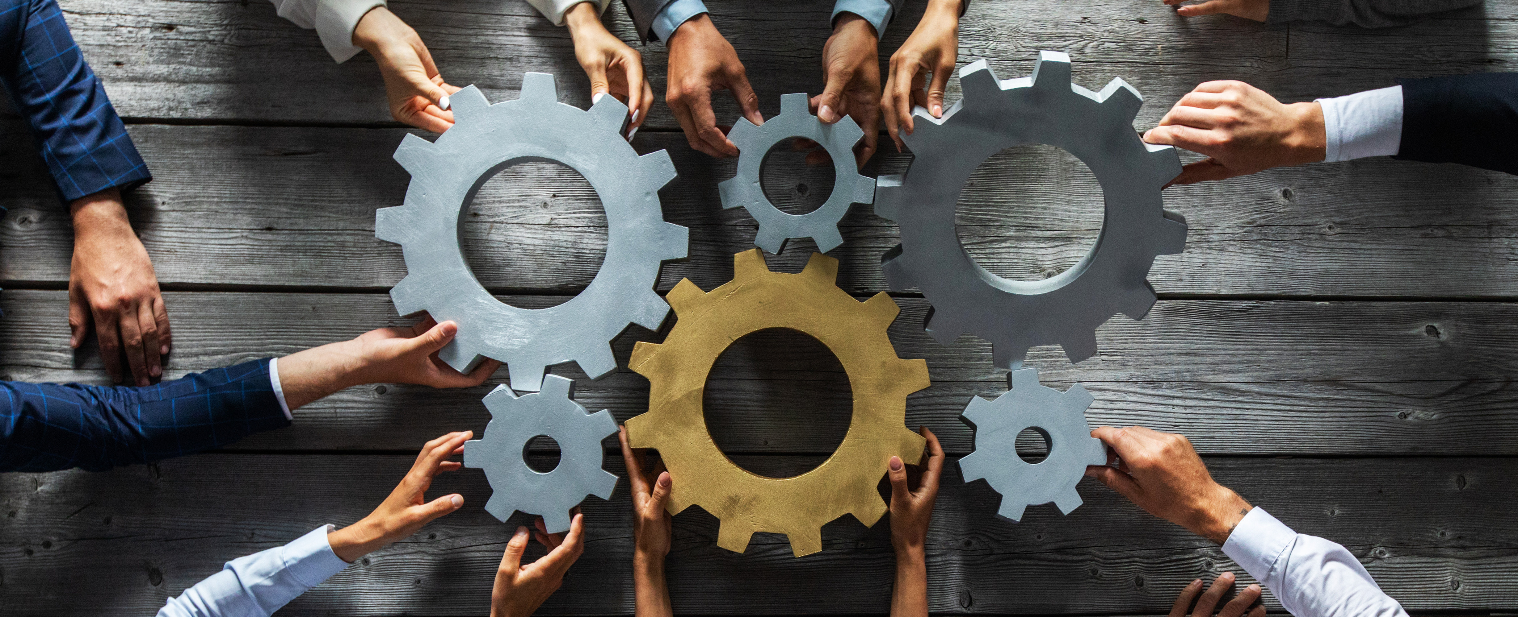 Gears and people