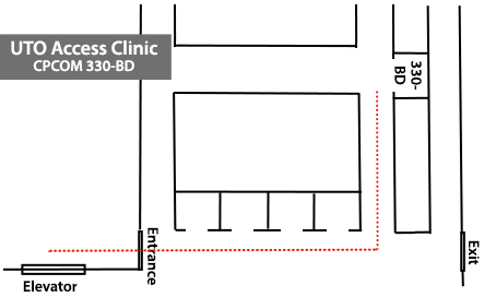 Map to Web Accessible Clinic Map of CPCOM 330 BD
