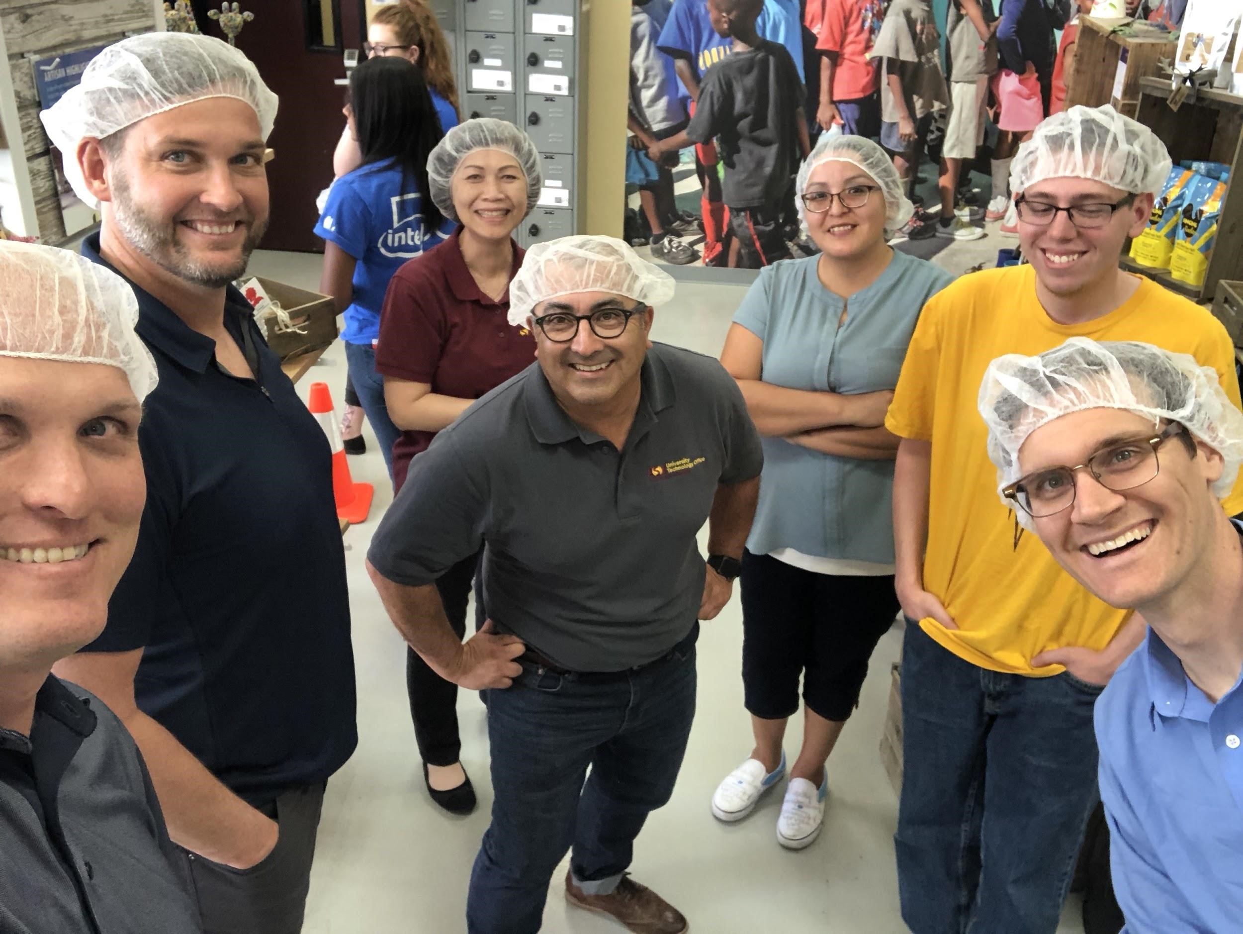 The Salesforce team bonded and helped address a crucial world hunger problem at the same time.