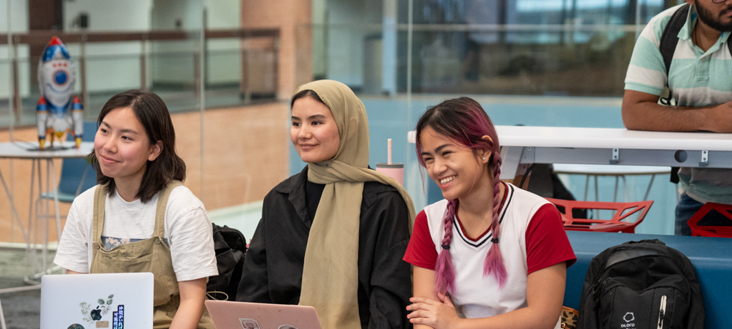 ASU students at Next Lab